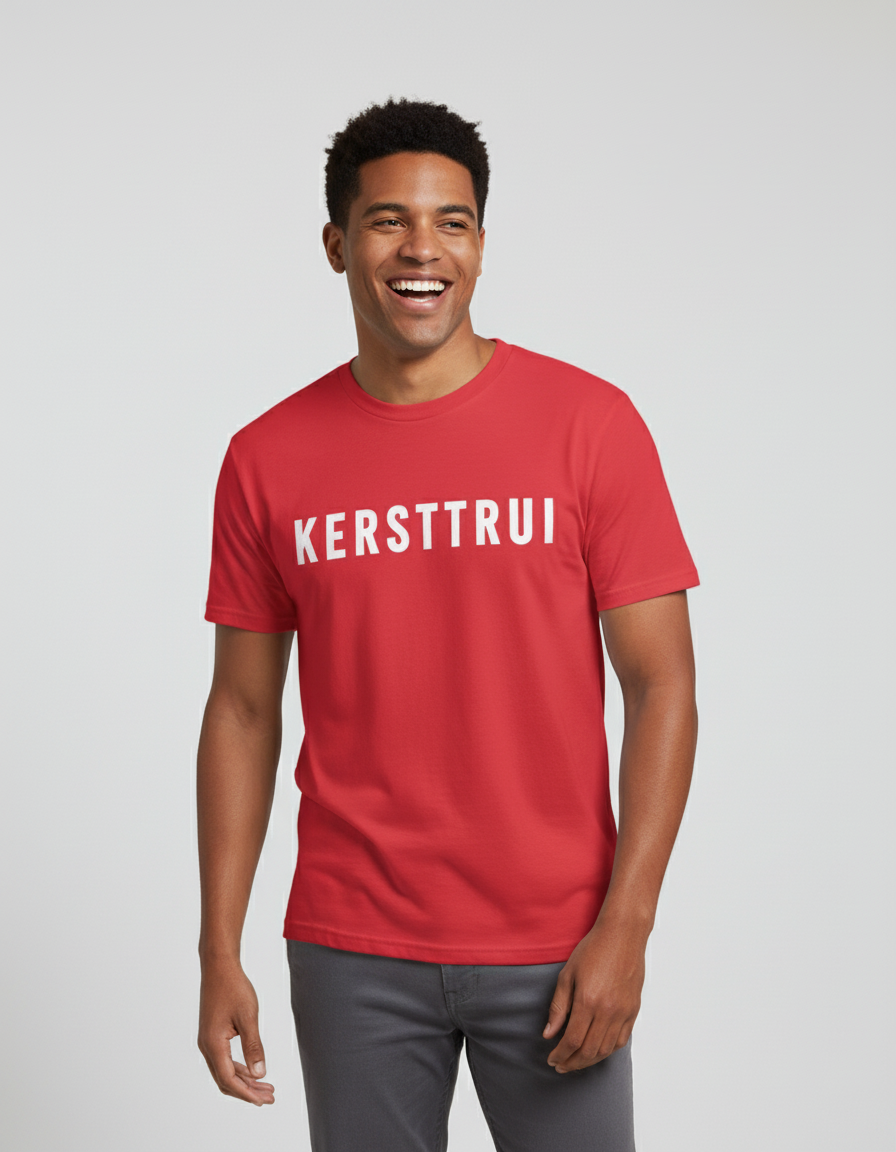 kersttrui-shirt-rood Kersttrui | Shirt - Rood - Image 1