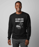 Hekel Aan Kerst | Sweater - Zwart