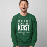 Ik Heb Een Hekel Aan Kerst | Sweater - Groen
