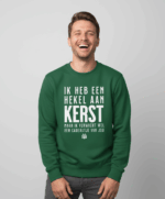 Ik Heb Een Hekel Aan Kerst | Sweater - Groen