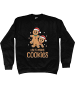 Let's Make Cookies | Sweater - Zwart - Image 2