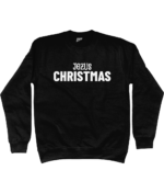 Jezus Christmas | Sweater - Zwart - Image 2