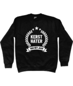 Kerst Hater | Sweater - Zwart - Image 2
