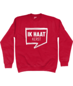 Ik Haat Kerst | Sweater - Rood - Image 2