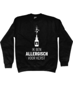 Allergisch voor Kerst | Sweater - Zwart - Image 2
