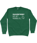 Mijn Kerstwens | Sweater - Groen - Image 2