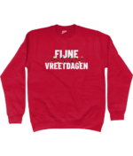 Fijne Vreetdagen | Sweater - Rood - Image 2
