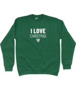 I Love Christmas | Sweater - Groen - Image 2
