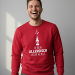 Allergisch voor Kerst | Sweater - Rood