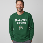 Bloedgroep Gluhwein | Sweater - Groen