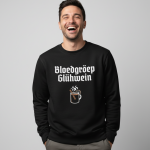 Bloedgroep Gluhwein | Sweater - Zwart
