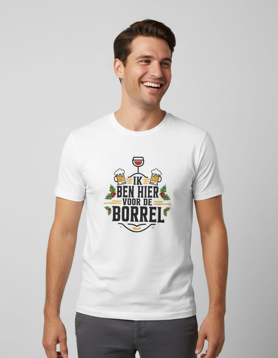 borrel-shirt-wit Borrel | Shirt - Wit - Image 1