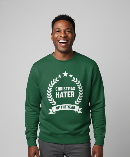 Christmas Hater | Sweater - Groen
