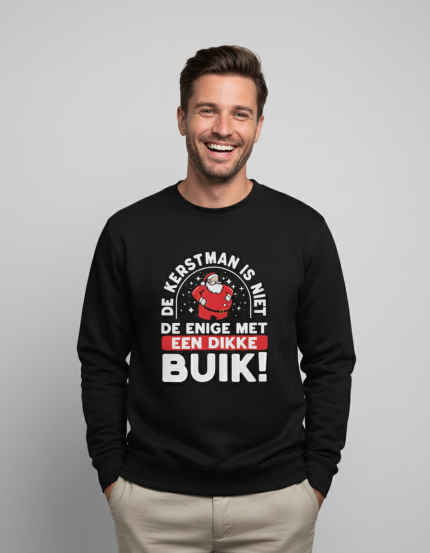 Dikke Buik | Sweater - Zwart
