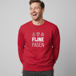 Fijne Pasen | Sweater - Rood