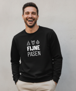 Fijne Pasen | Sweater - Zwart