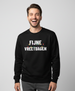 Fijne Vreetdagen | Sweater - Zwart