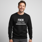 Fuck Christmas | Sweater - Zwart