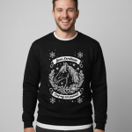 Geef Mij een Paard | Sweater - Zwart