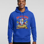 Ho Ho HODL | Hoodie – Blauw