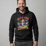 Ho Ho HODL | Hoodie – Zwart