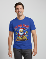 Ho Ho HODL | Shirt – Blauw