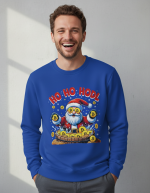 Ho Ho HODL | Sweater - Blauw