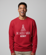 Hou Van Kerst | Sweater - Rood