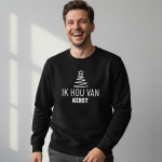 Hou Van Kerst | Sweater - Zwart