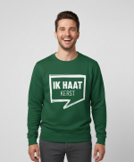 Ik Haat Kerst | Sweater - Groen