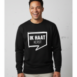 Ik Haat Kerst | Sweater - Zwart