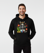 Kat in de Boom | Hoodie - Zwart