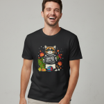 Kat in de Boom | Shirt - Zwart
