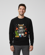 Kat in de Boom | Sweater - Zwart