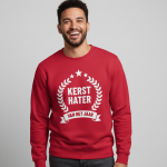 Kerst Hater | Sweater - Rood