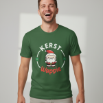 Kerst Wappie | Shirt - Groen