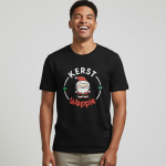 Kerst Wappie | Shirt - Zwart