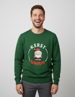 Kerst Wappie | Sweater - Groen