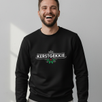 Kerstgekkie | Sweater - Zwart