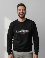 Kerstgekkie | Sweater - Zwart