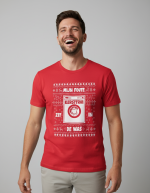 Kersttrui In De Was | Shirt - Rood