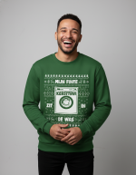 Kersttrui In De Was | Sweater - Groen