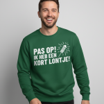 Kort Lontje | Sweater - Groen
