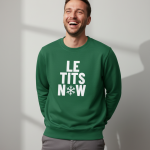 Let It Snow | Sweater - Groen