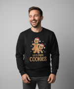 Let's Make Cookies | Sweater - Zwart