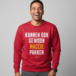 Maccie pakken | Sweater - Rood