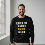 Maccie pakken | Sweater - Zwart