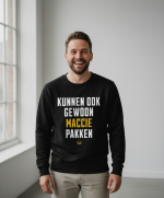 Maccie pakken | Sweater - Zwart