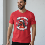 Merrie Christmas | T-Shirt - Rood