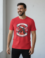 Merrie Christmas | T-Shirt - Rood